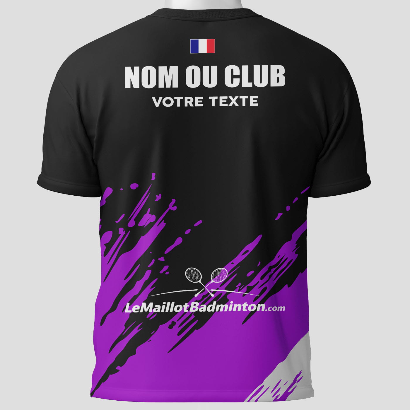 Maillot Badminton Apodaca - face arrière