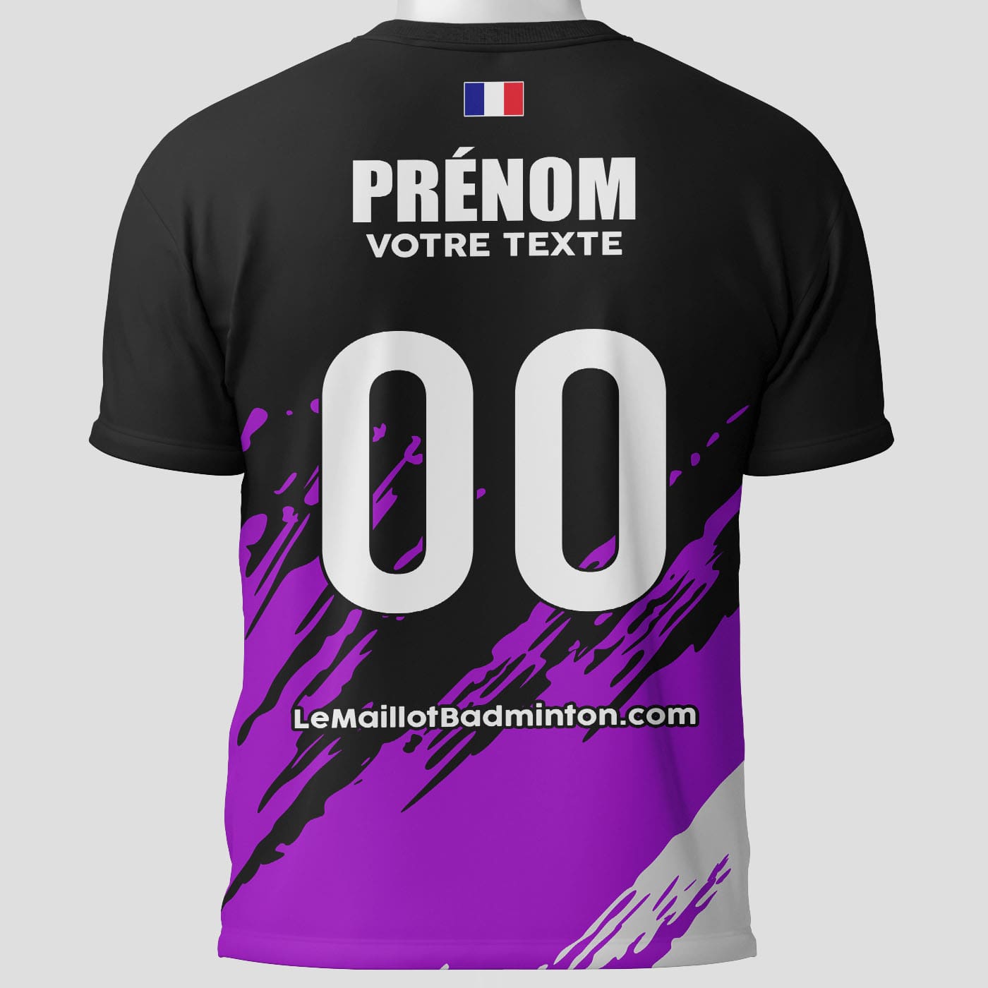 Maillot badminton personnalisé