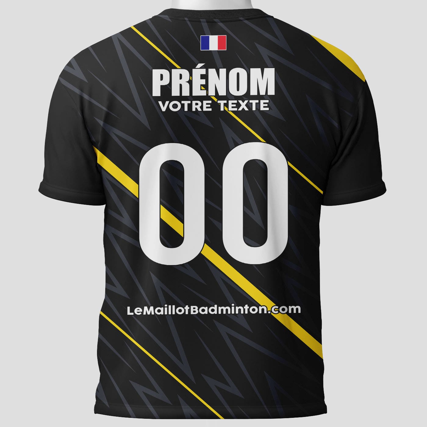 Maillot badminton personnalisé
