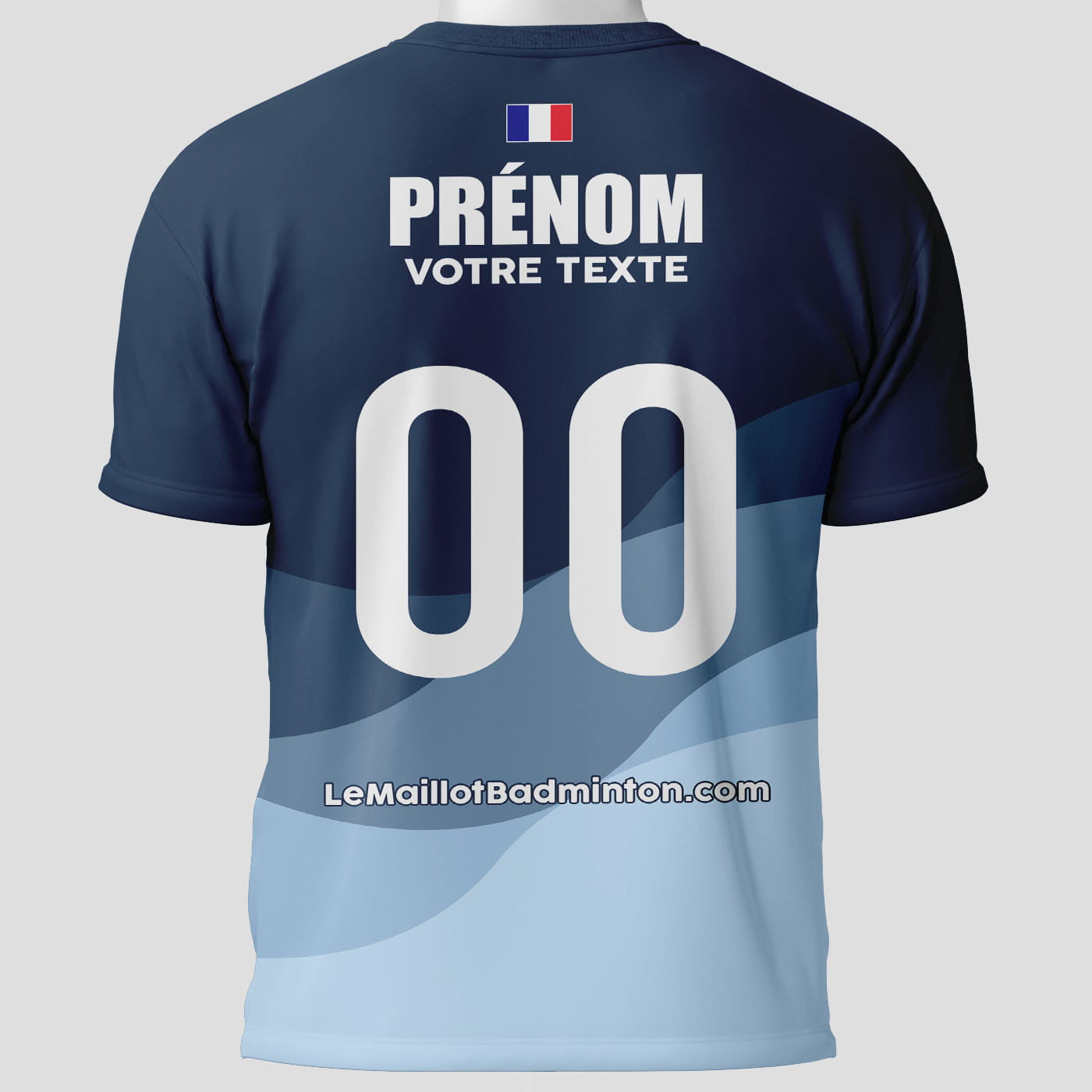 Maillot Badminton Bacalar - face arrière