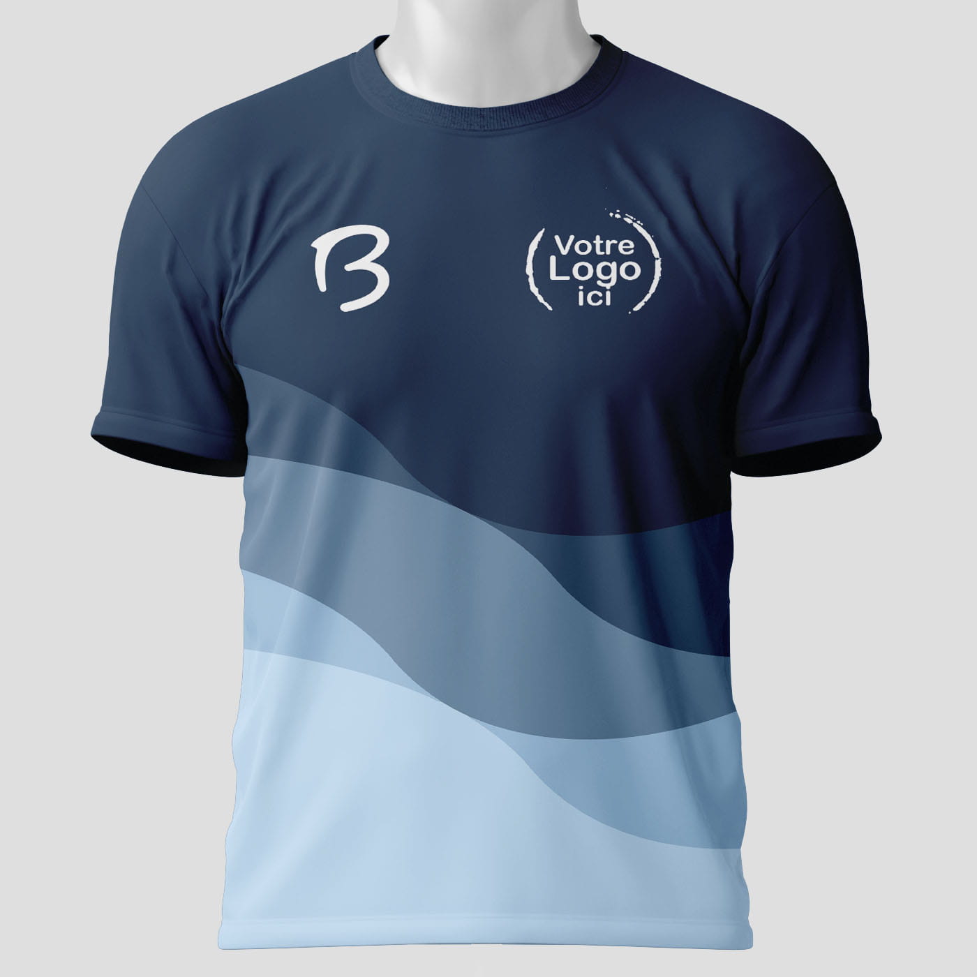 Maillot Badminton Bacalar - face avant