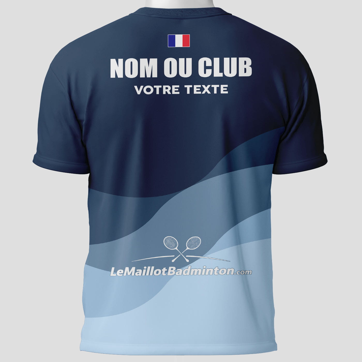 Maillot Badminton Bacalar - face arrière
