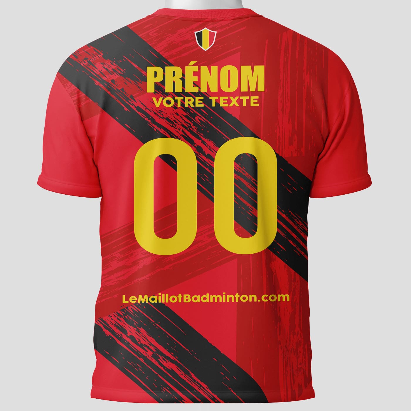 Maillot badminton Belgique