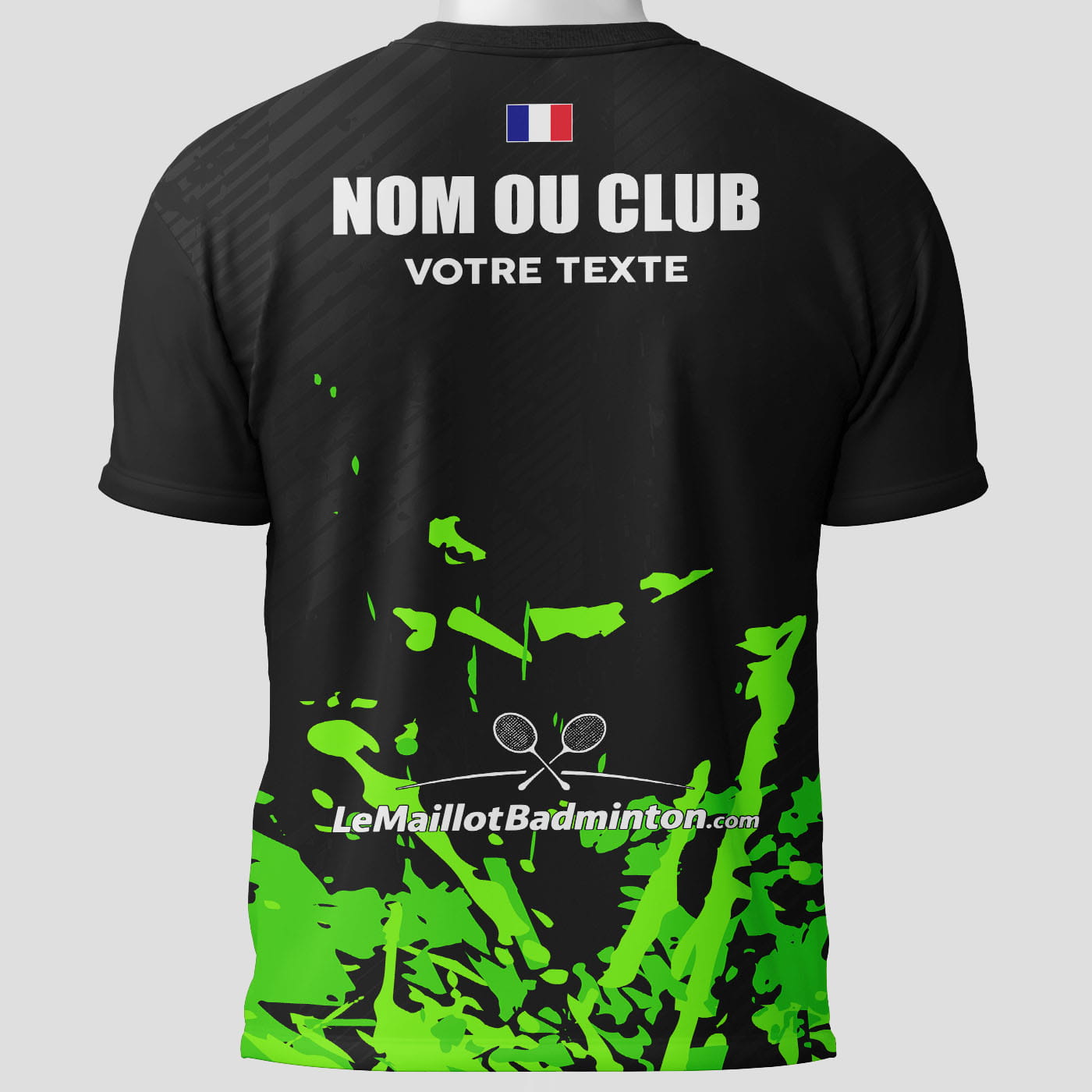 Maillot Badminton Cancun - face arrière