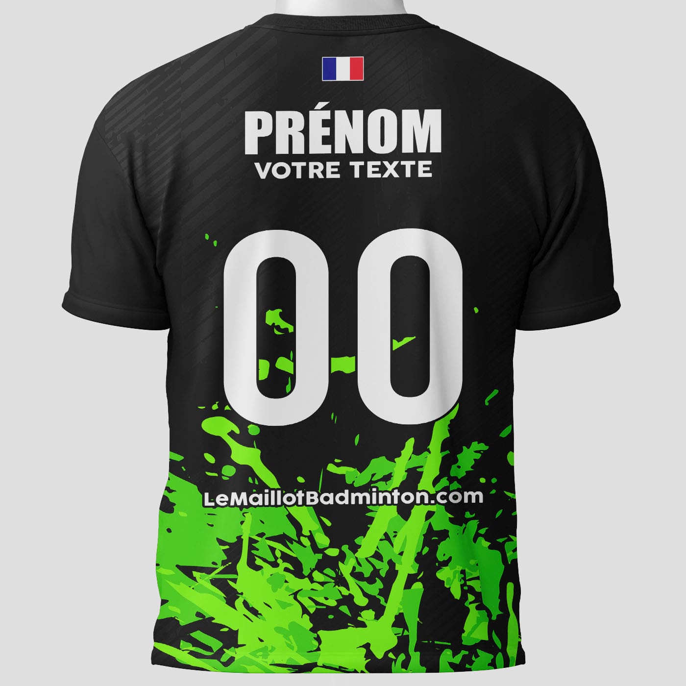 Maillot badminton personnalisé