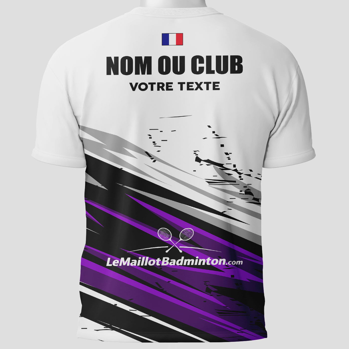 Maillot Badminton Colima - face arrière
