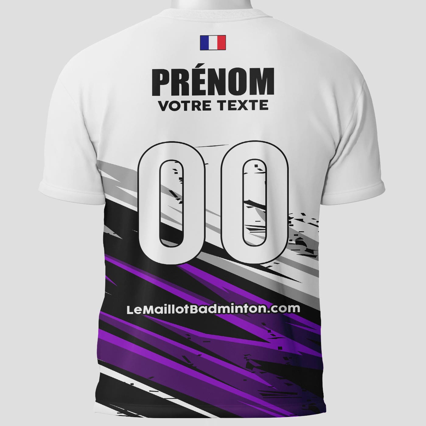 Maillot badminton personnalisé