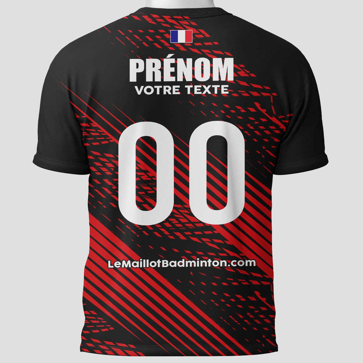 Maillot badminton personnalisé