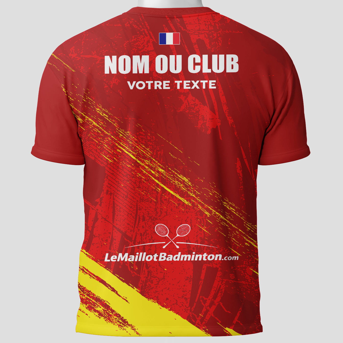 Maillot Badminton Espagne - face arrière