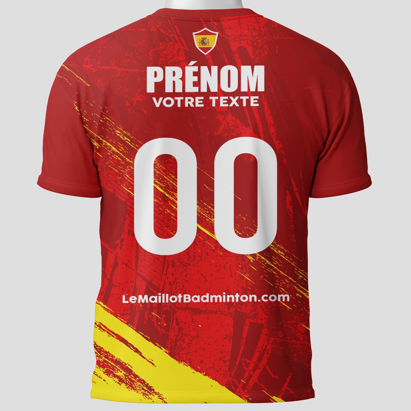 Maillot badminton Espagne