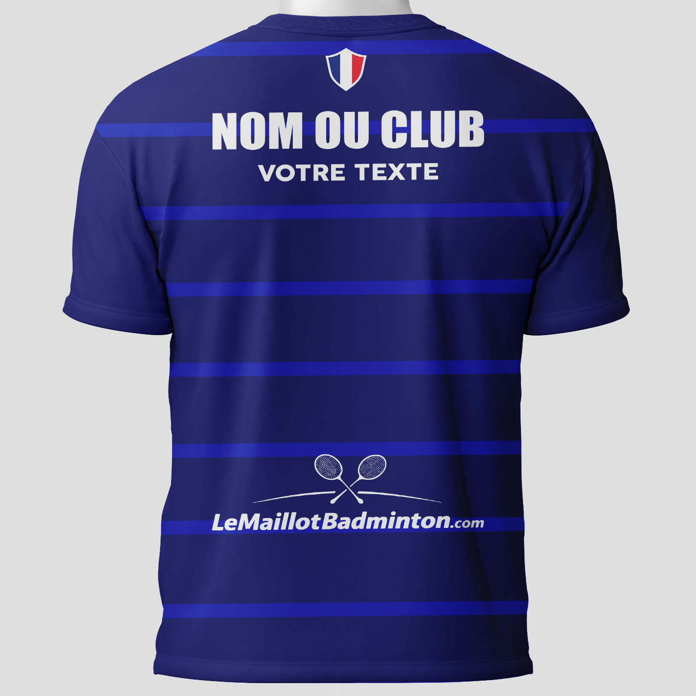 Maillot Badminton France - face arrière