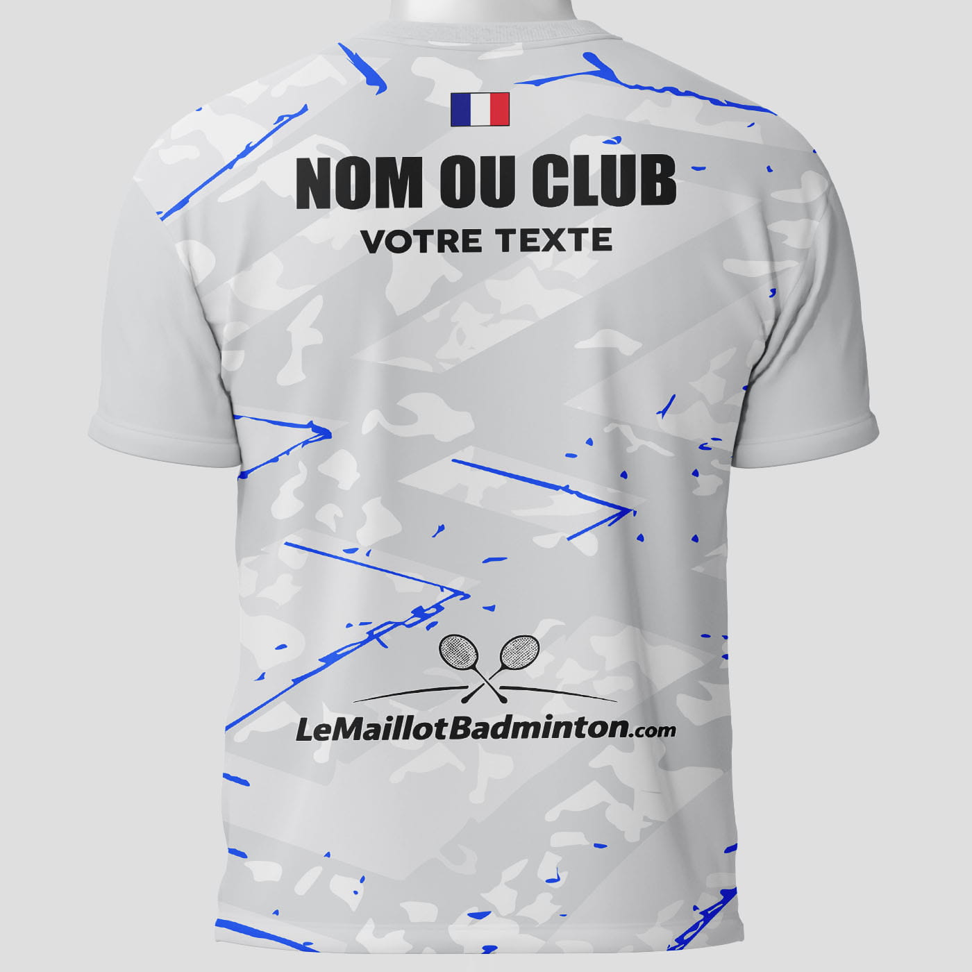 Maillot Badminton Guadalupe - face arrière