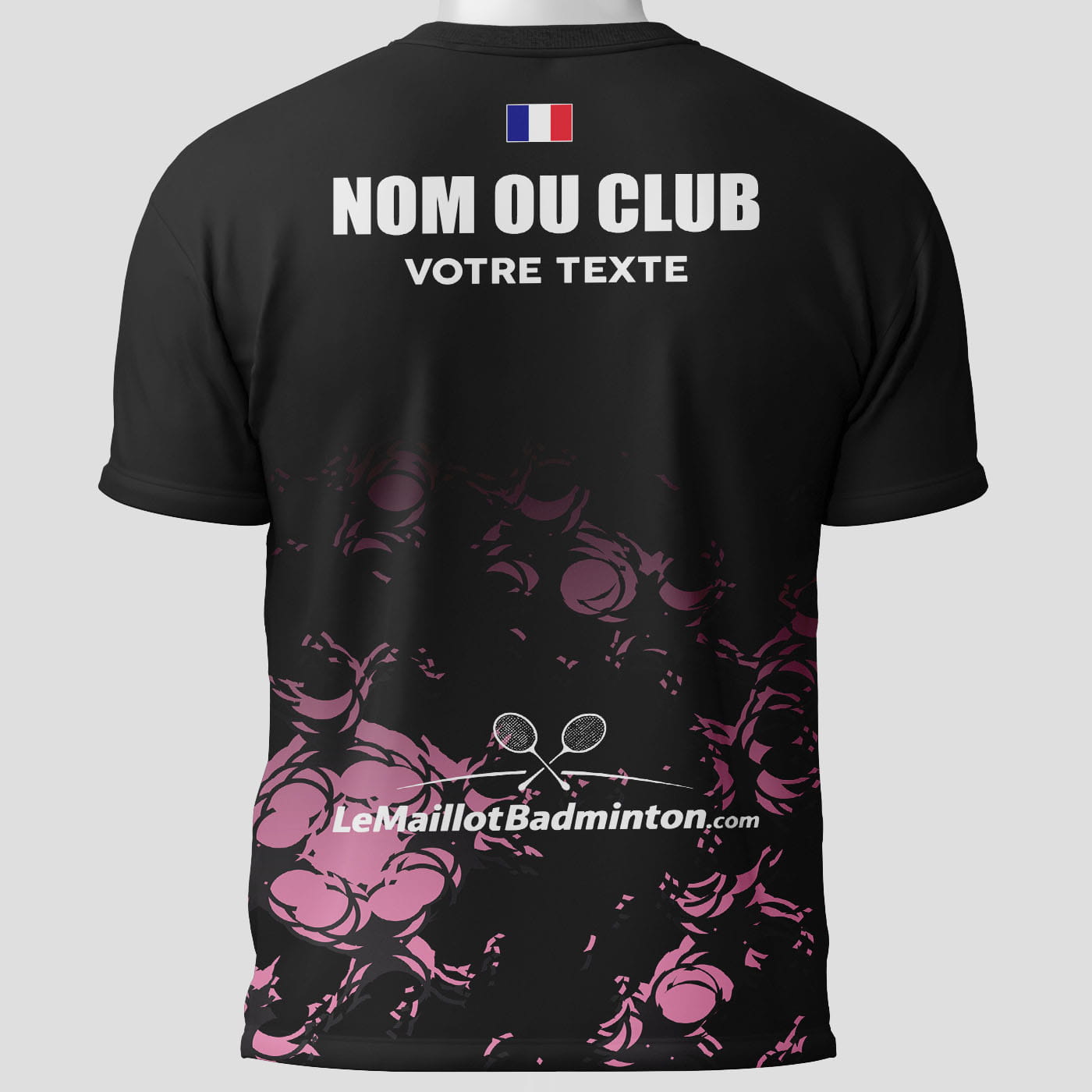 Maillot Badminton Ibiza - face arrière