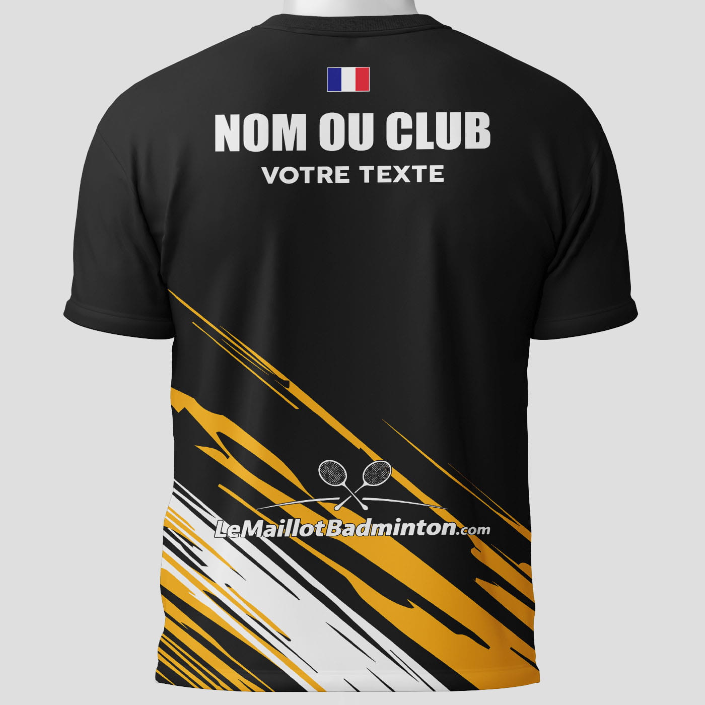 Maillot Badminton Izamal - face arrière