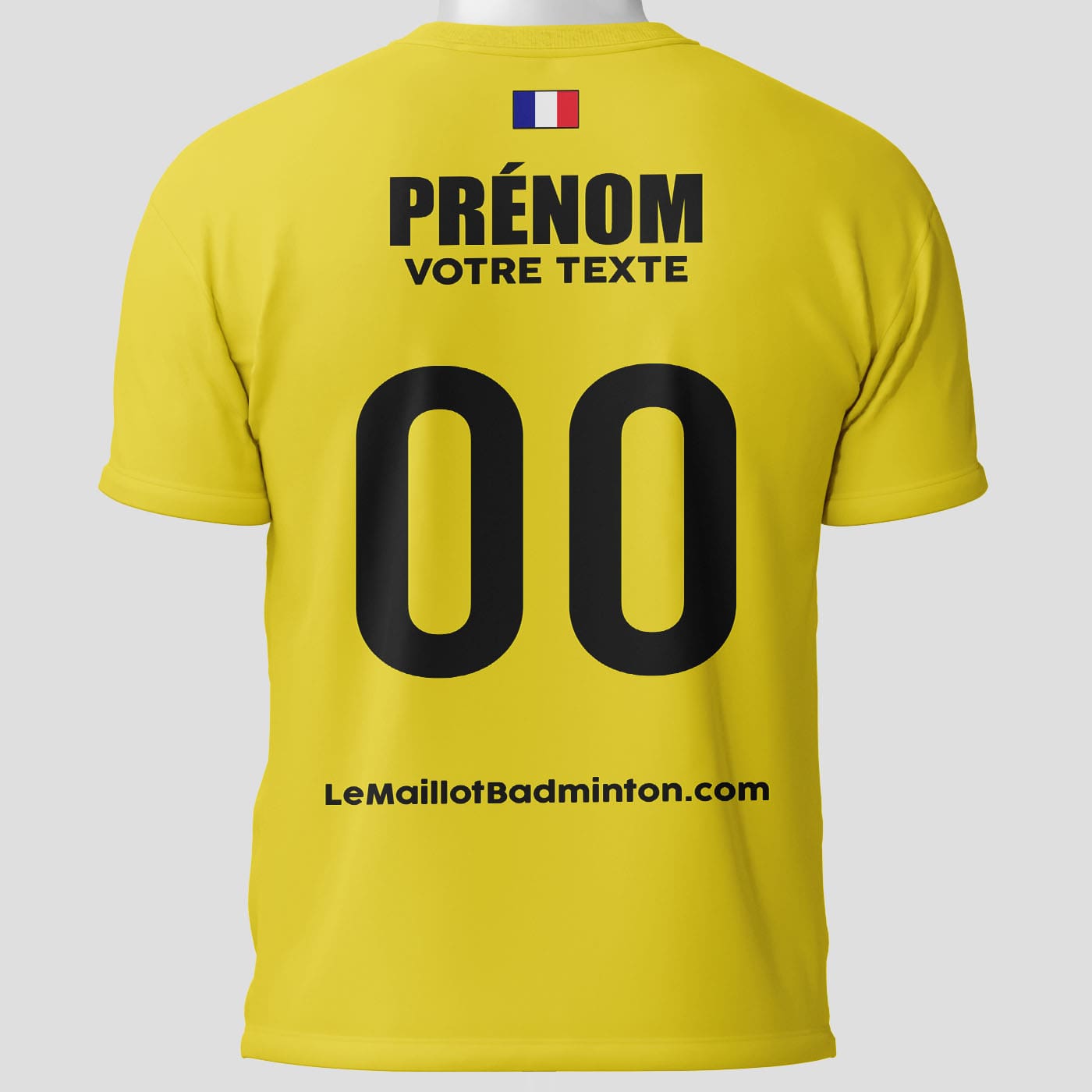 Maillot badminton personnalisé
