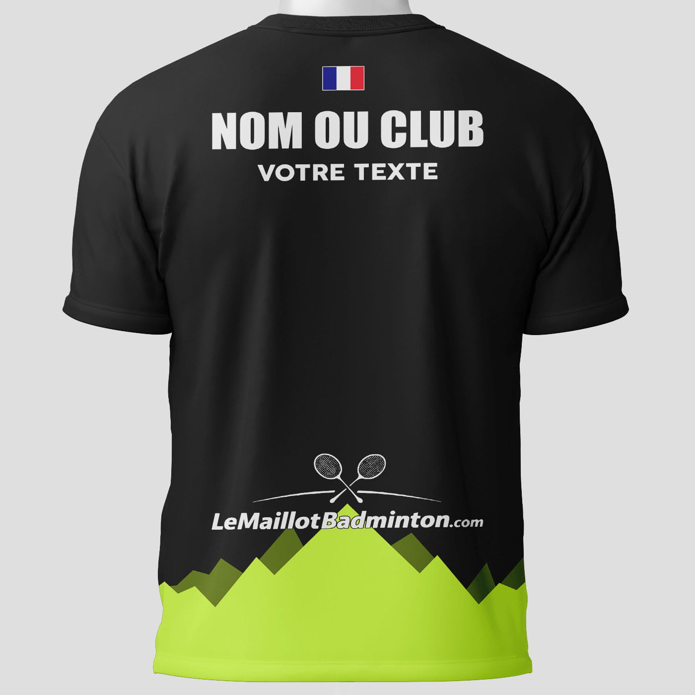Maillot Badminton Matamoros - face arrière