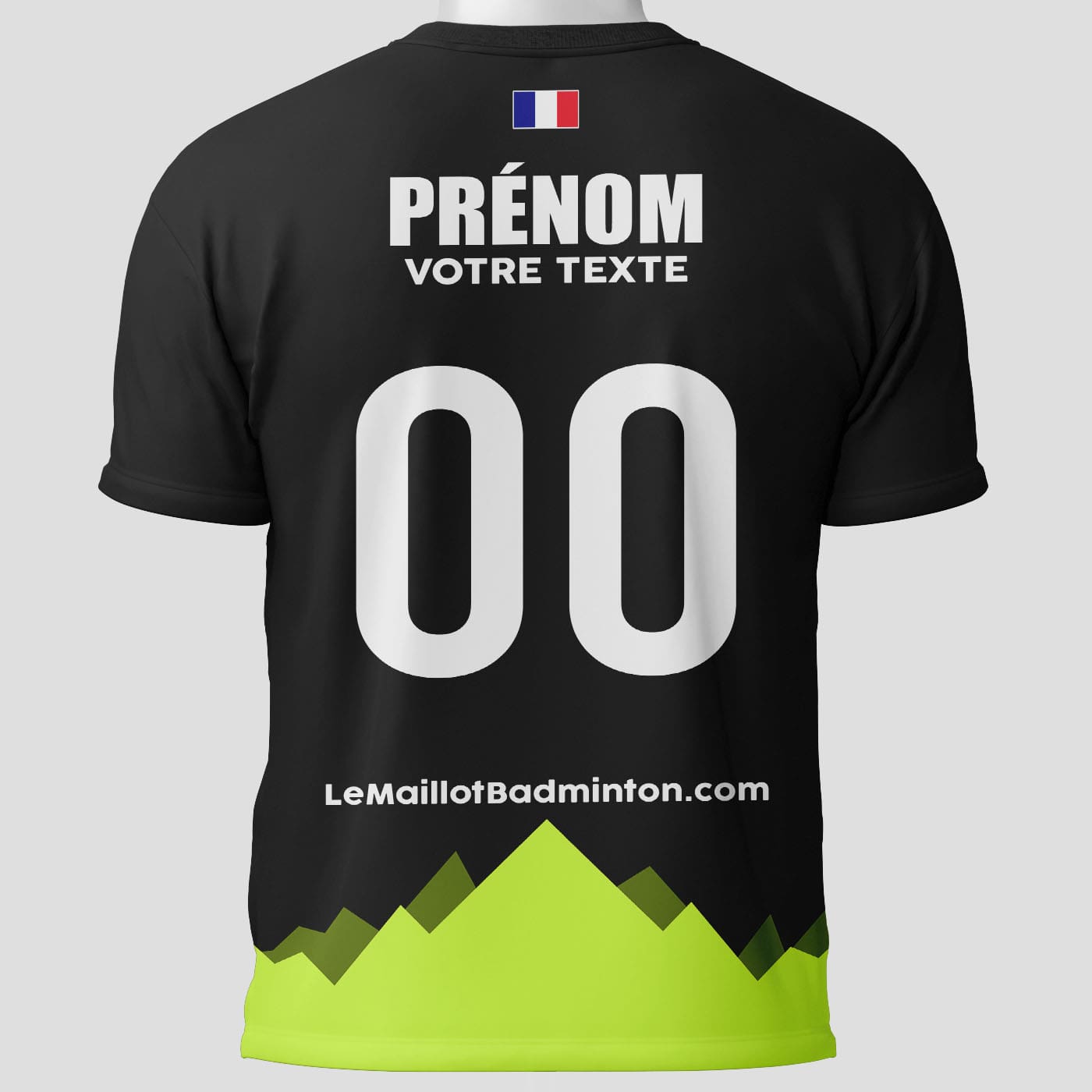 Maillot badminton personnalisé