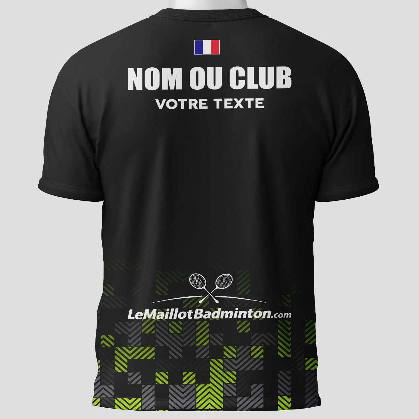 Maillot Badminton Merida - face arrière