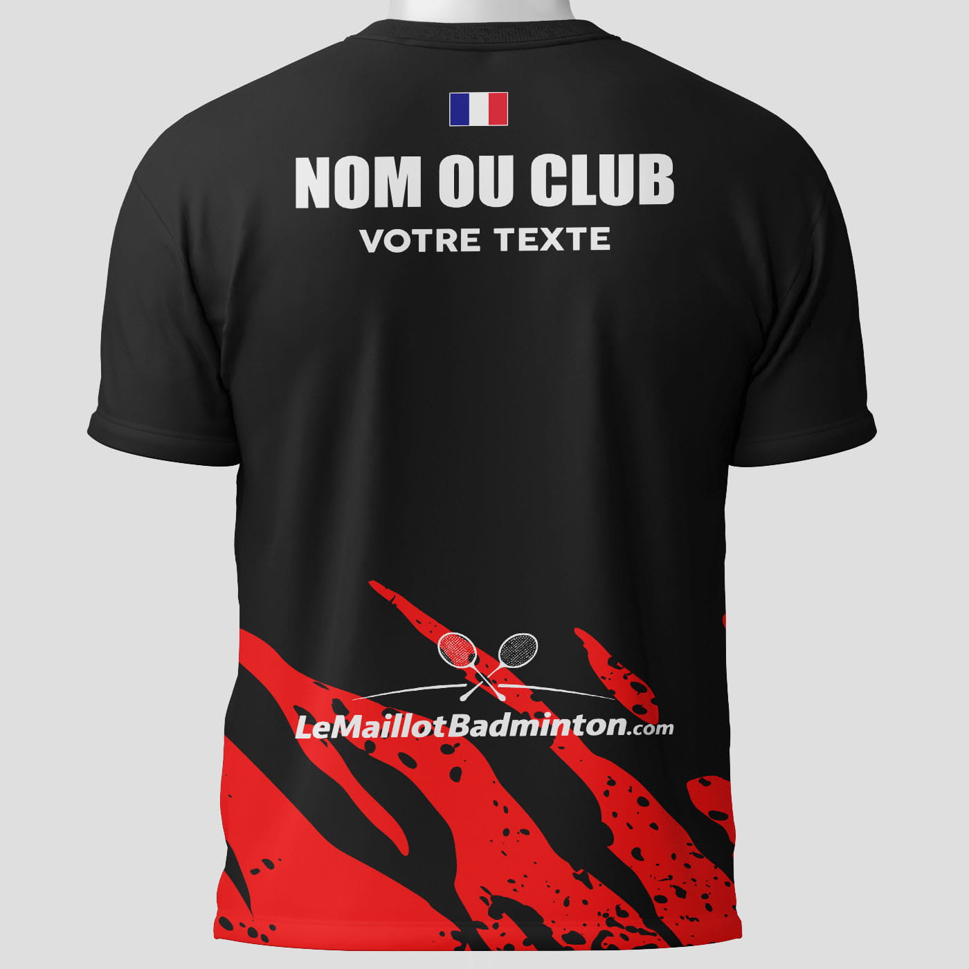 Maillot Badminton Naucalpan - face arrière