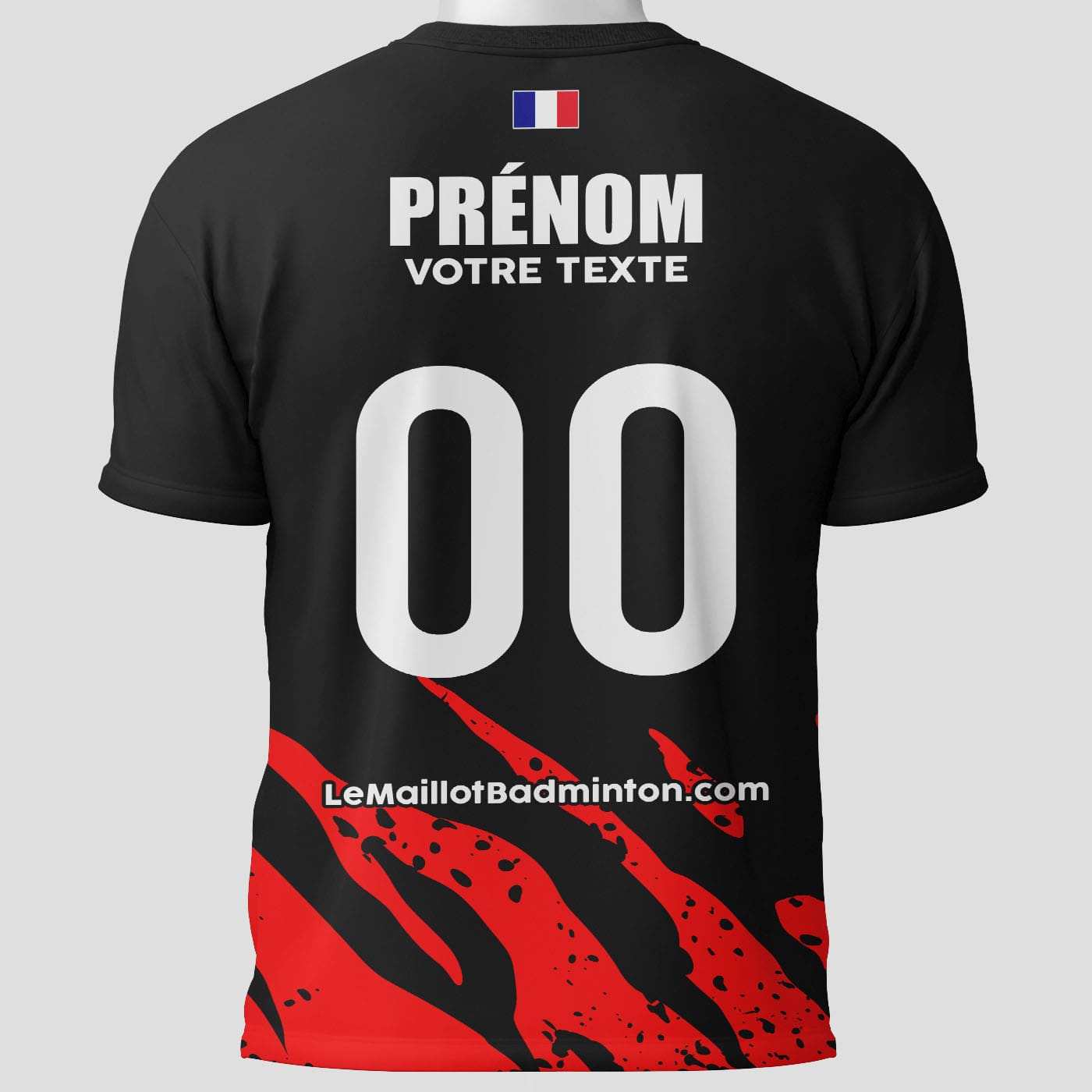 Maillot badminton personnalisé