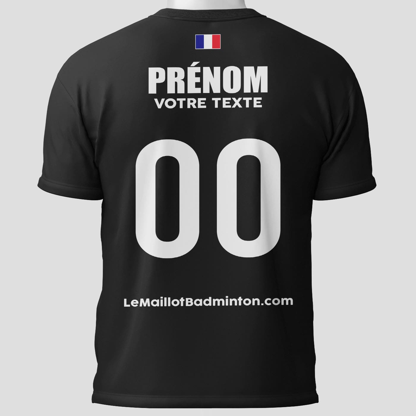 Maillot badminton personnalisé