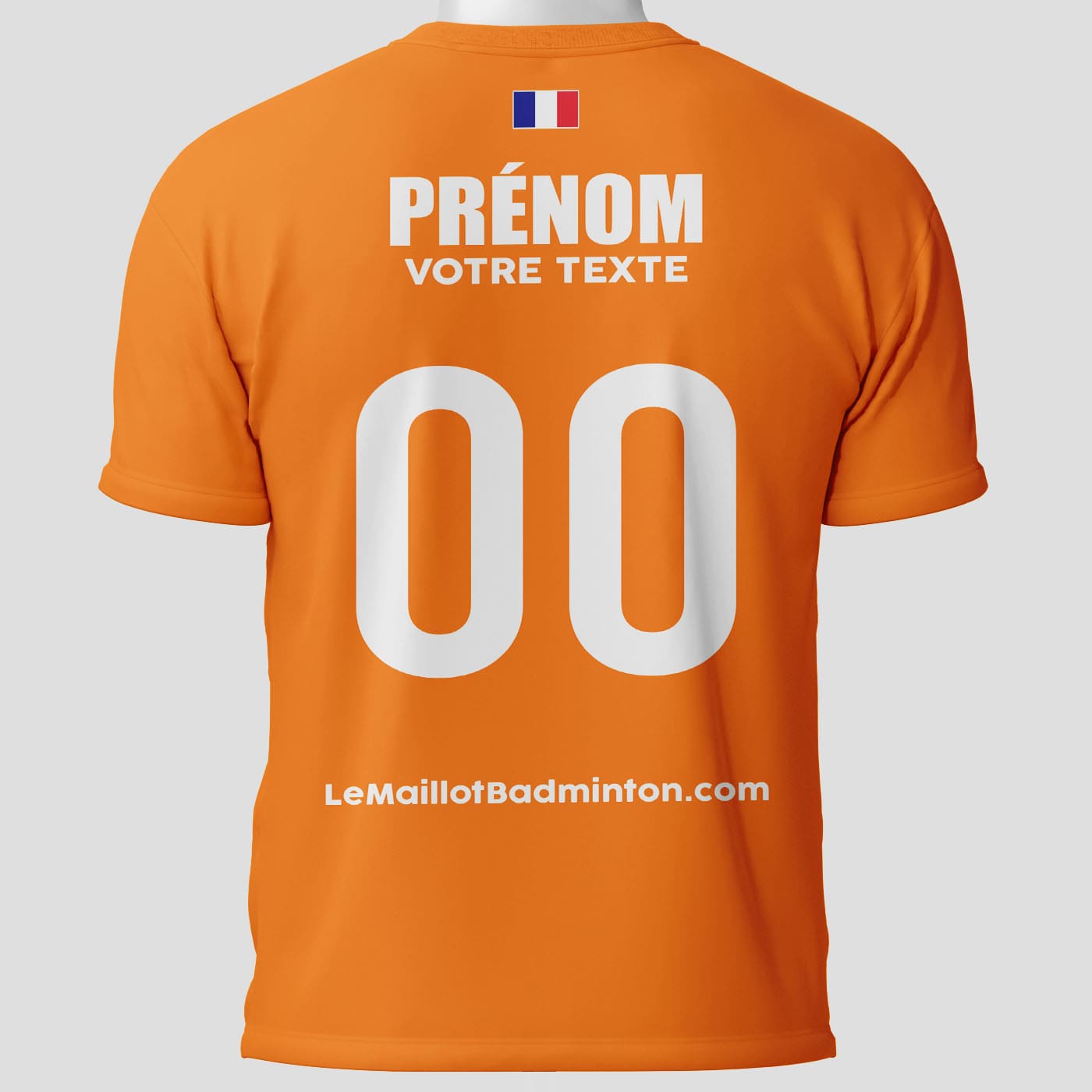 Maillot badminton personnalisé