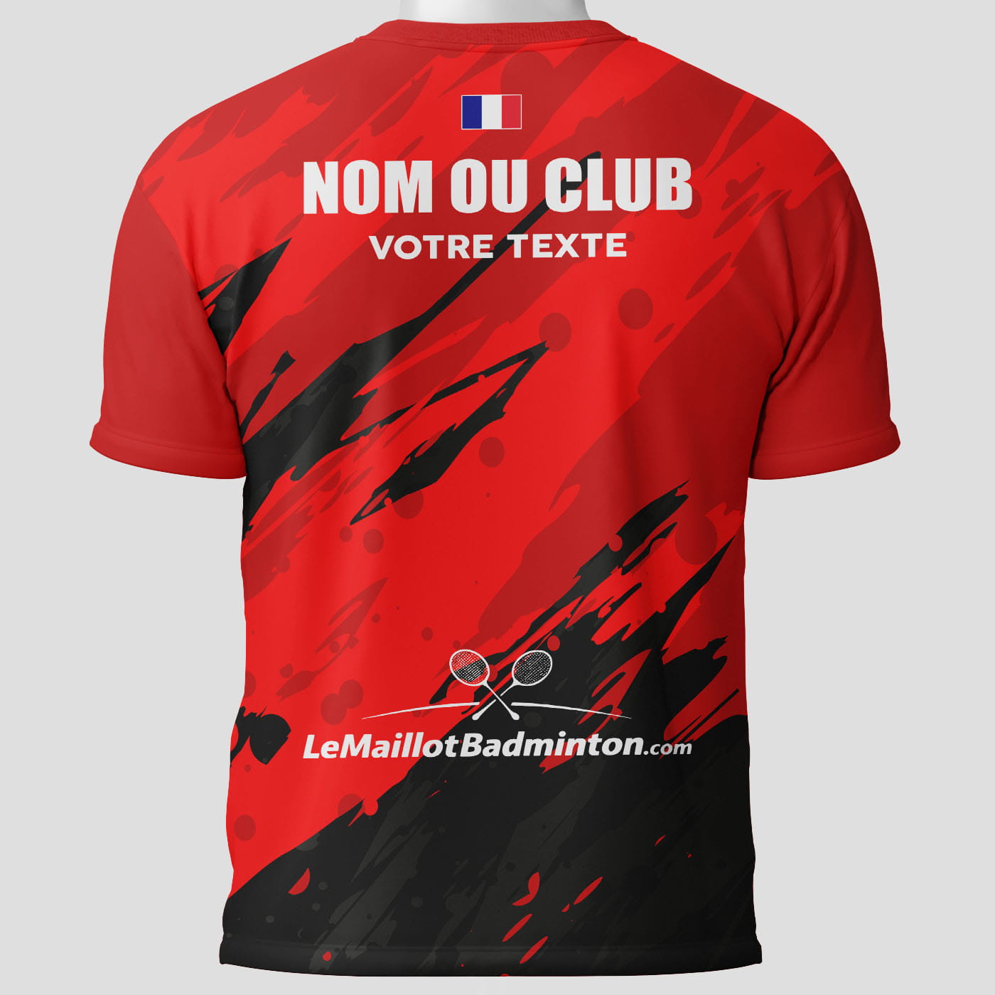 Maillot Badminton Reynosa - face arrière