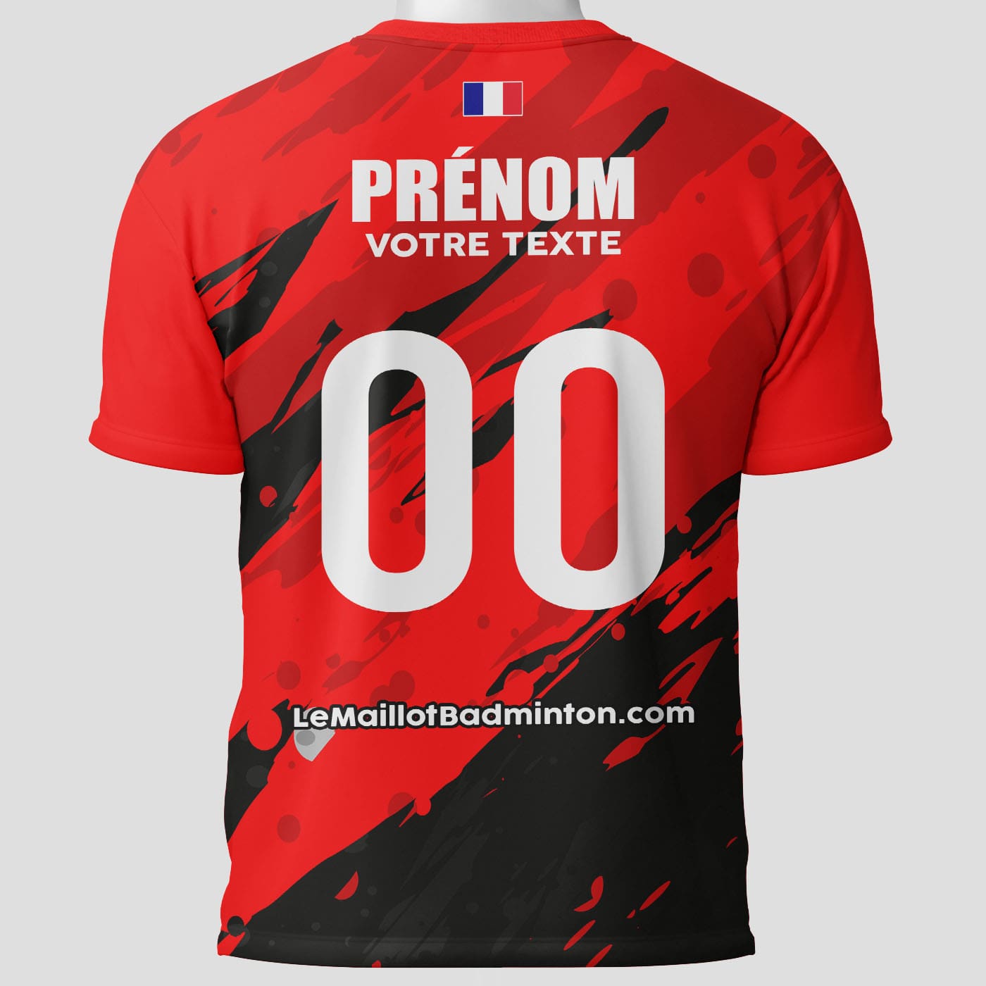 Maillot badminton personnalisé