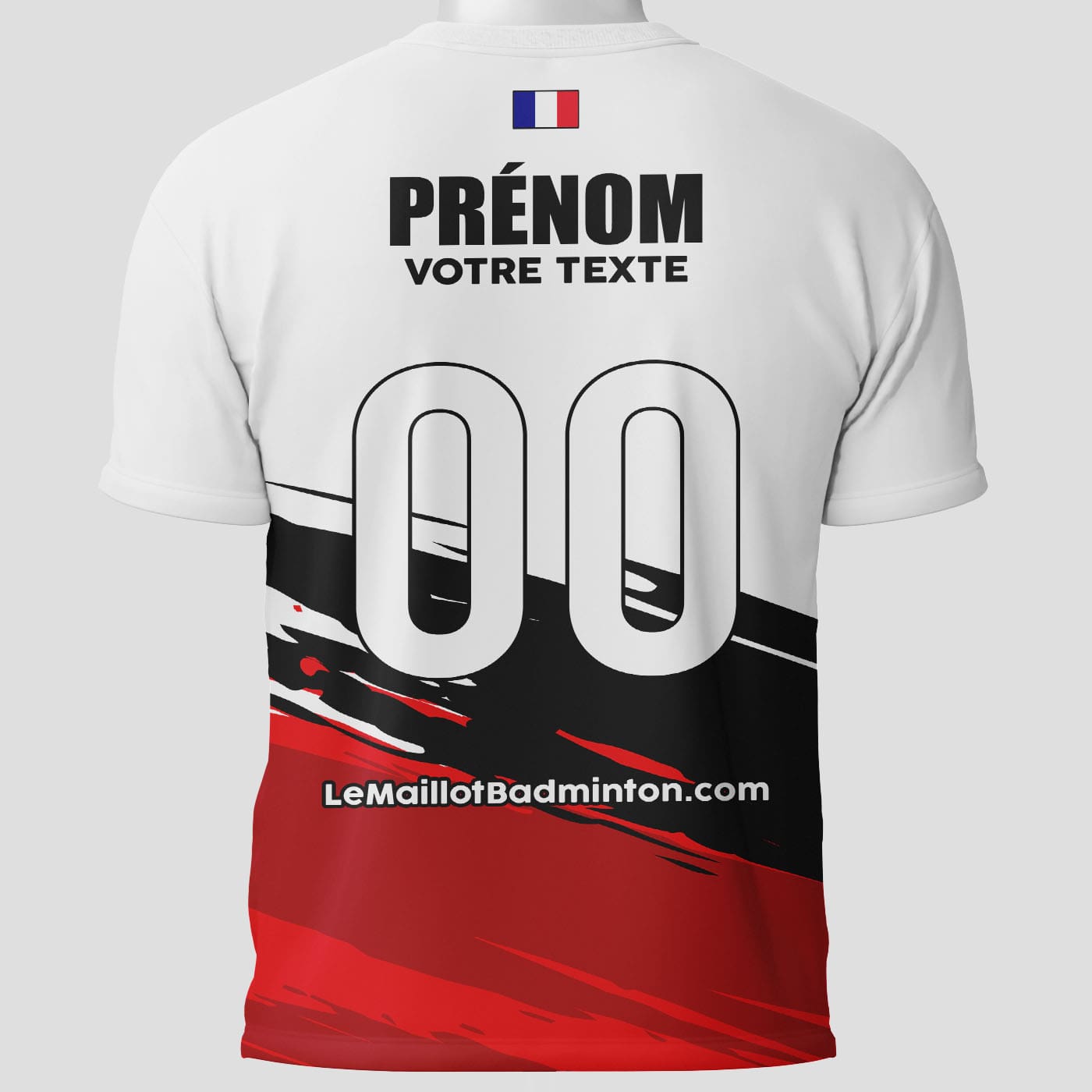 Maillot badminton personnalisé
