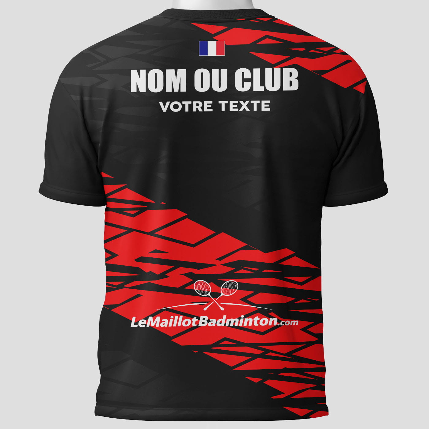 Maillot Badminton Tijuana - face arrière