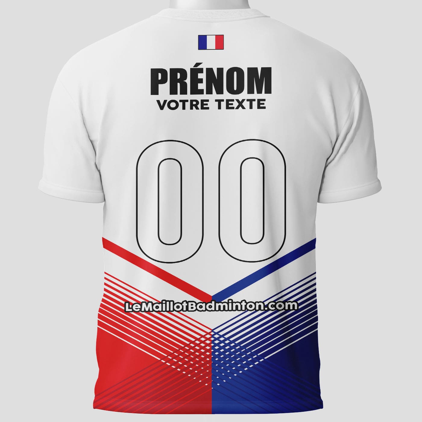 Maillot badminton personnalisé