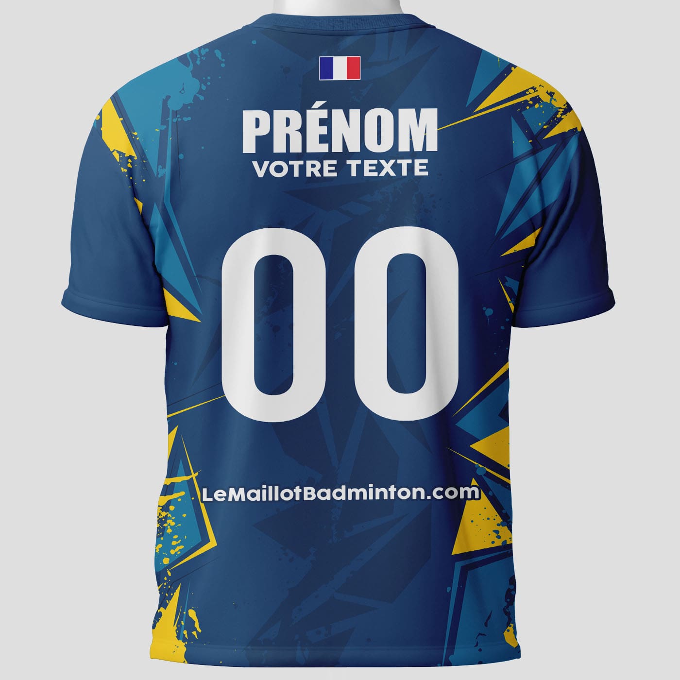 Maillot badminton personnalisé