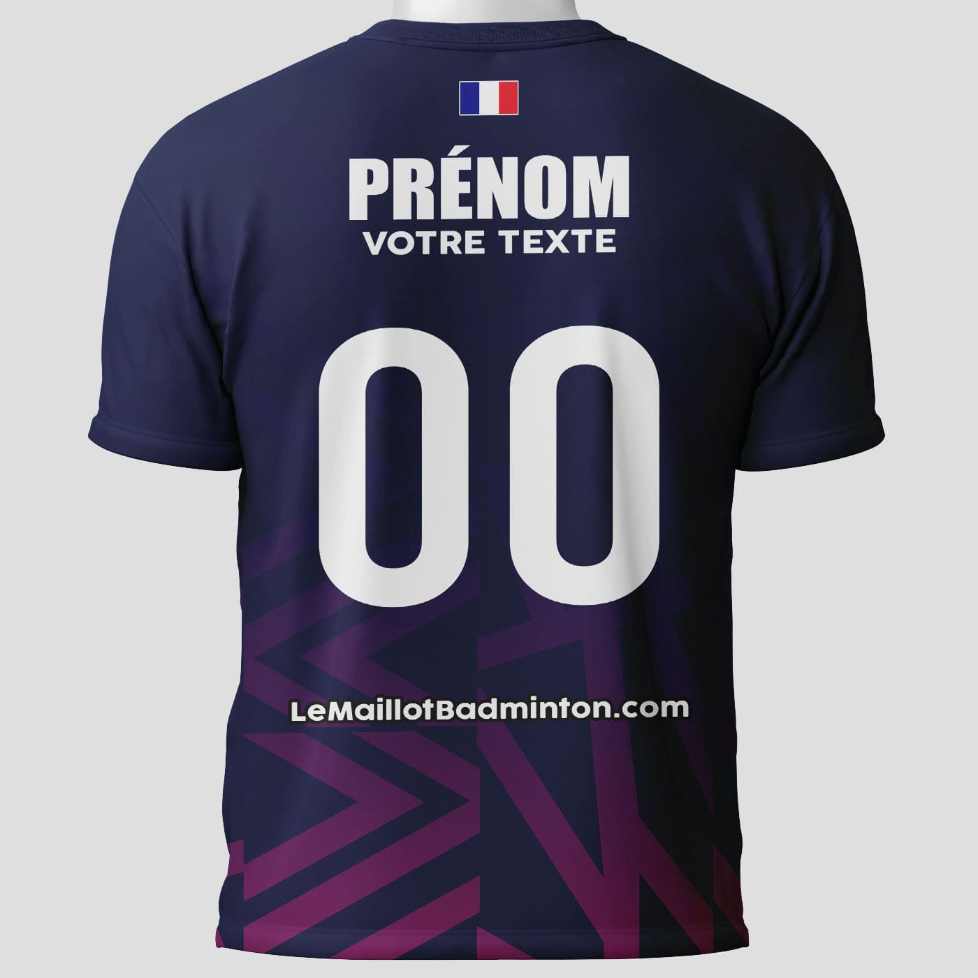 Maillot badminton personnalisé