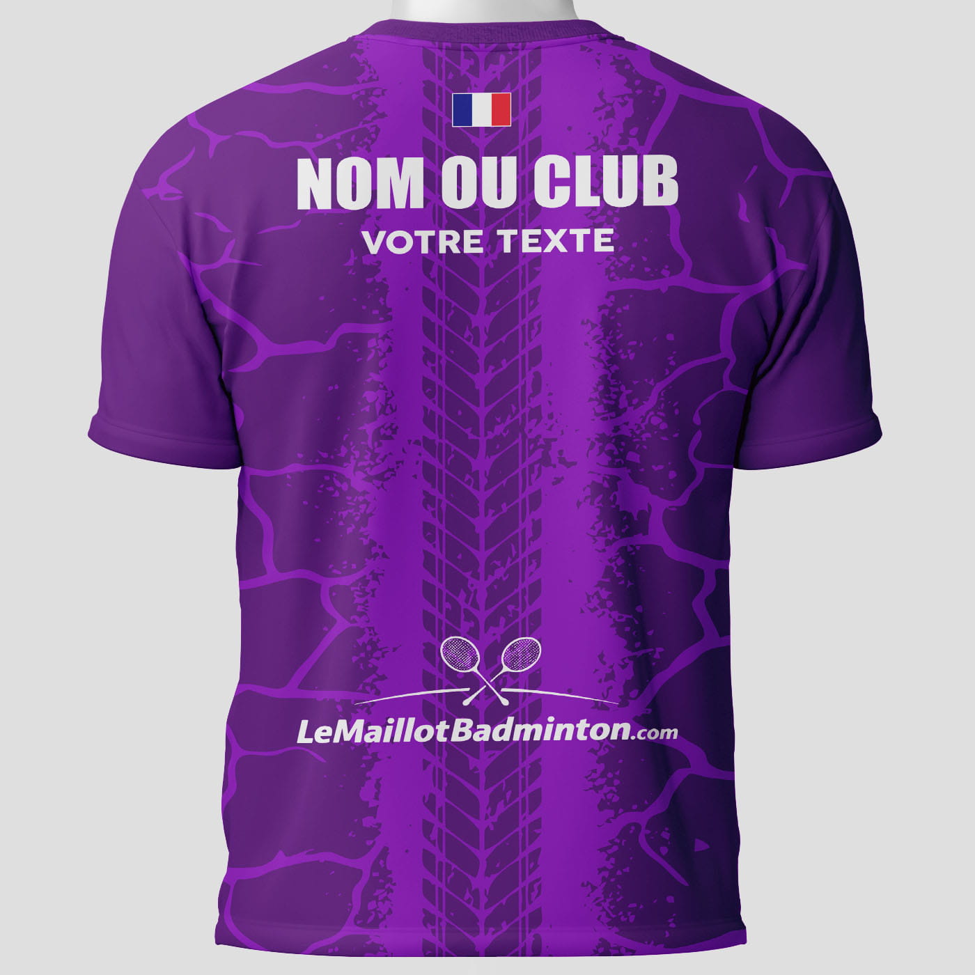 Maillot Badminton Tulum - face arrière