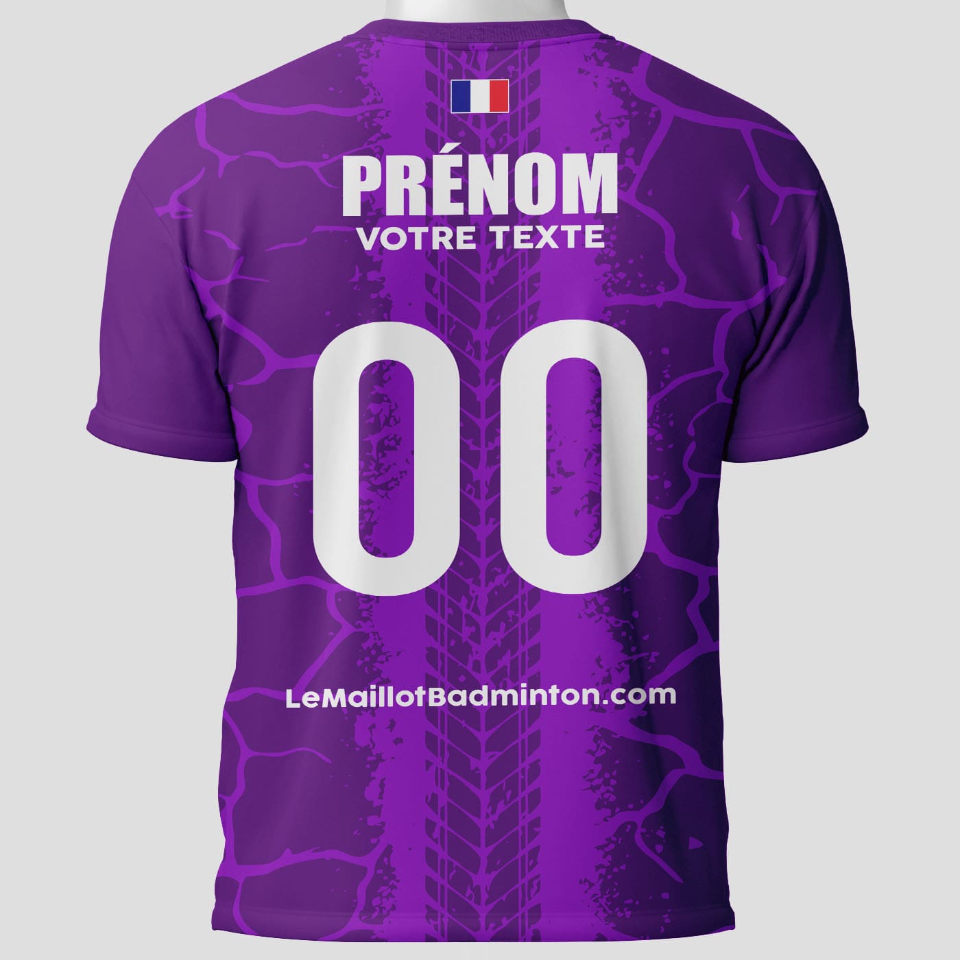 Maillot badminton personnalisé