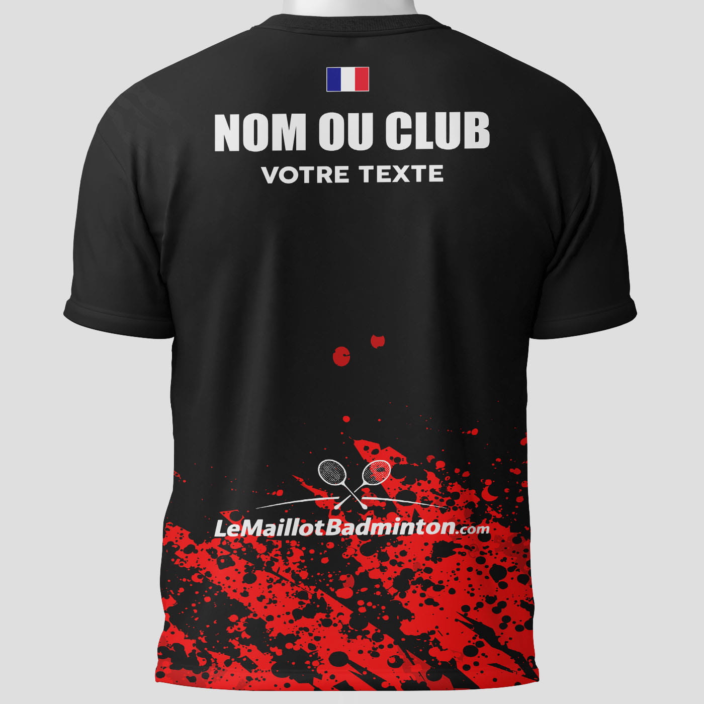 Maillot Badminton Valladolid - face arrière