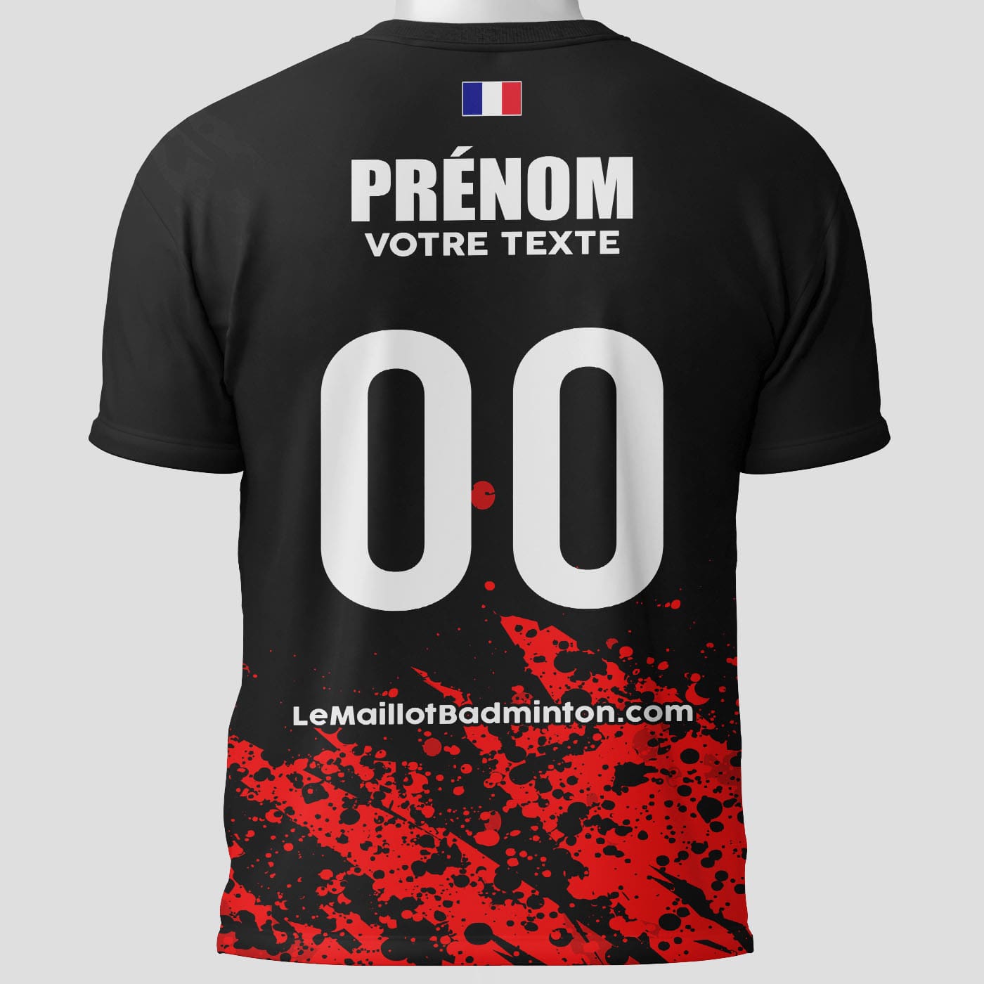 Maillot badminton personnalisé