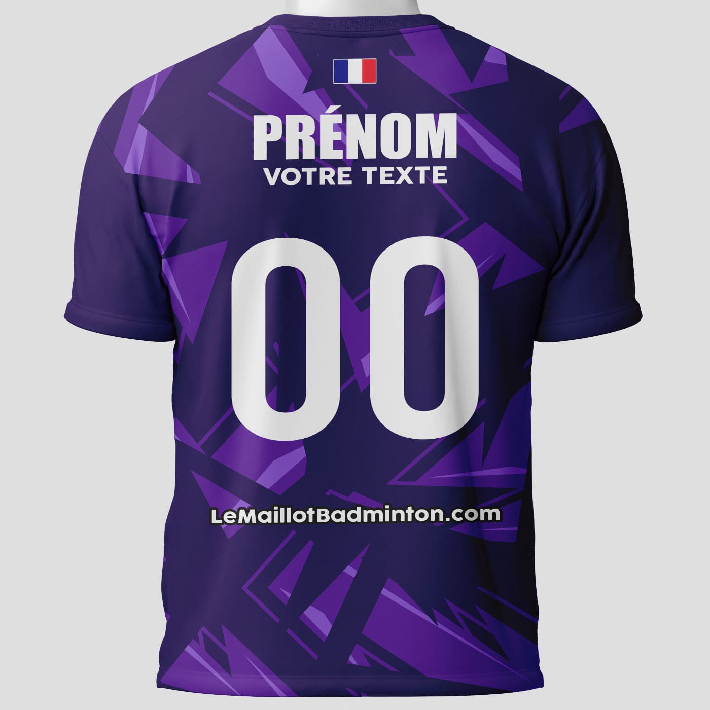 Maillot badminton personnalisé