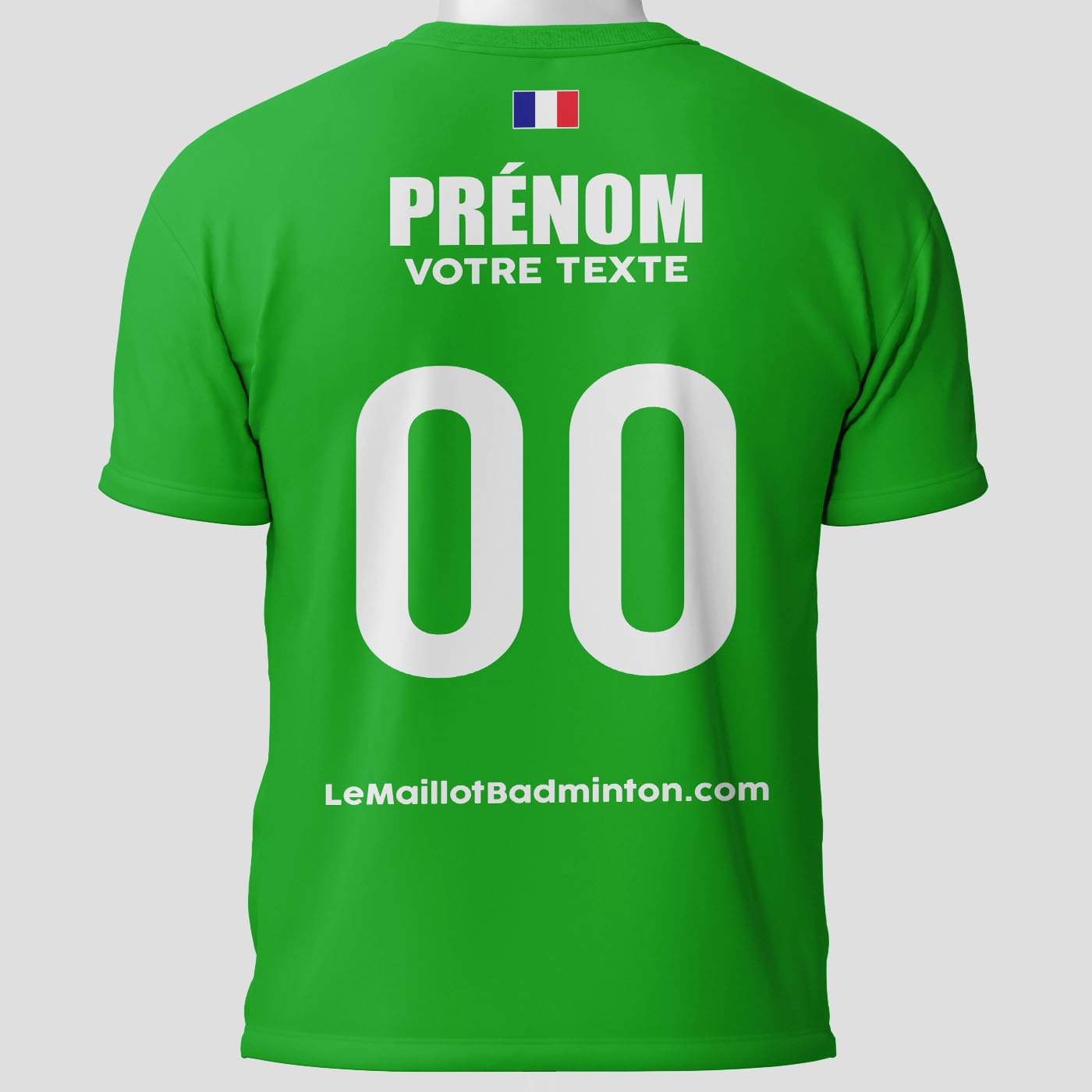 Maillot badminton personnalisé