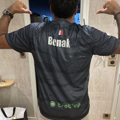maillot de badminton personnalise