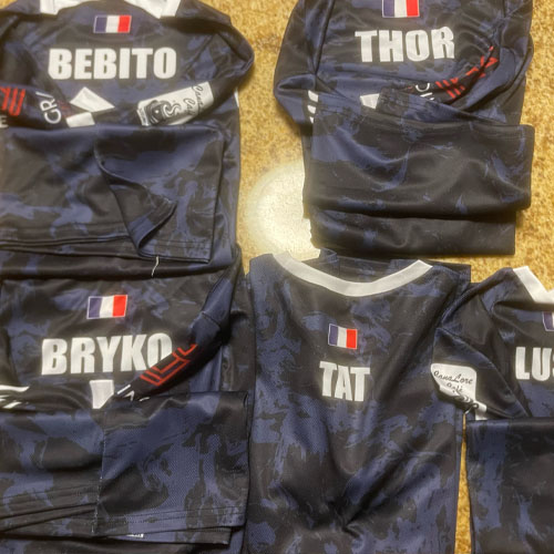 maillots de badminton